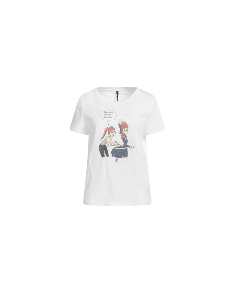 Manila Grace TOPS - T-shirtsauf YOOX.COM Weiß