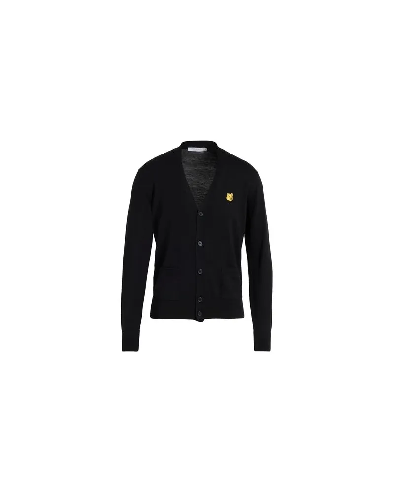Kitsuné STRICKWAREN - Strickjackenauf YOOX.COM Schwarz