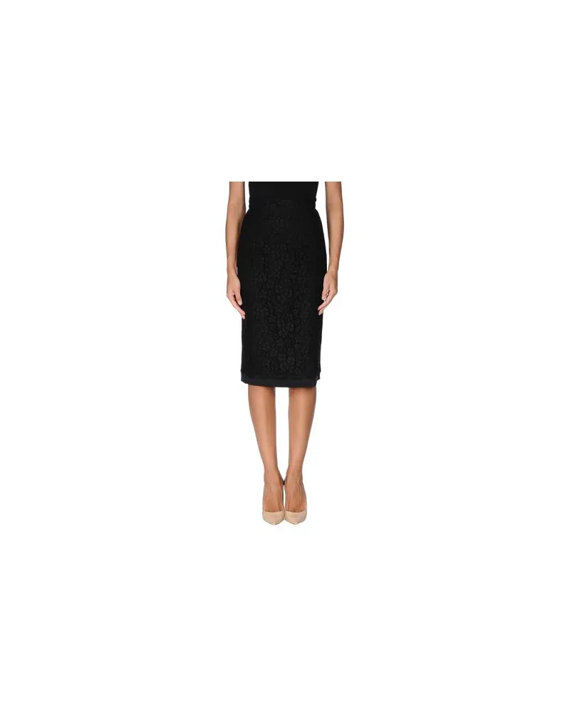 Dolce & Gabbana HOSEN & RÖCKE - Midi-Röckeauf YOOX.COM Schwarz