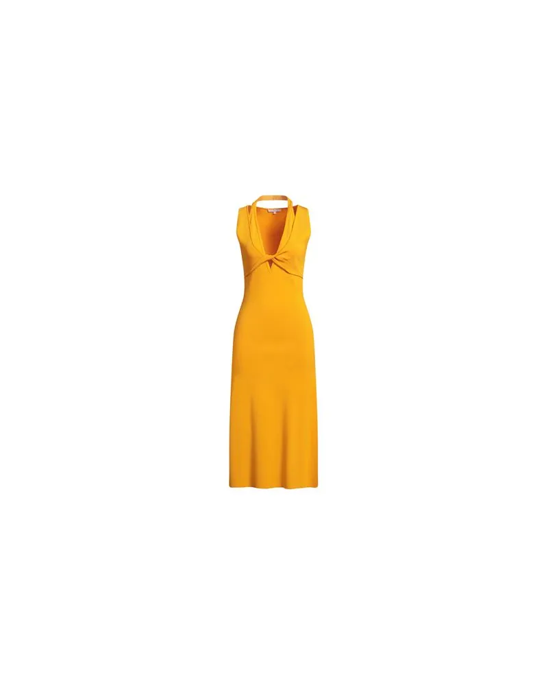 Patrizia Pepe KLEIDER - Midi-Kleiderauf YOOX.COM Mandarine