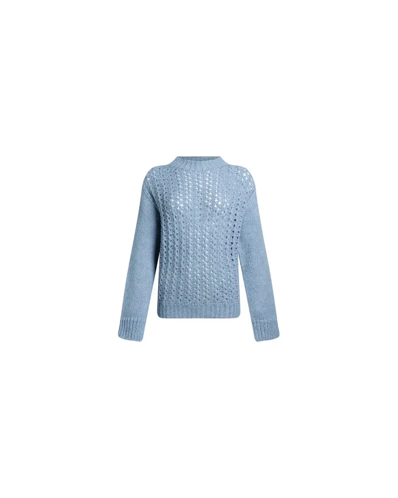 Dondup STRICKWAREN - Pulloverauf YOOX.COM Taubenblau