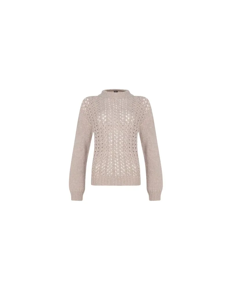 Dondup STRICKWAREN - Pulloverauf YOOX.COM Beige