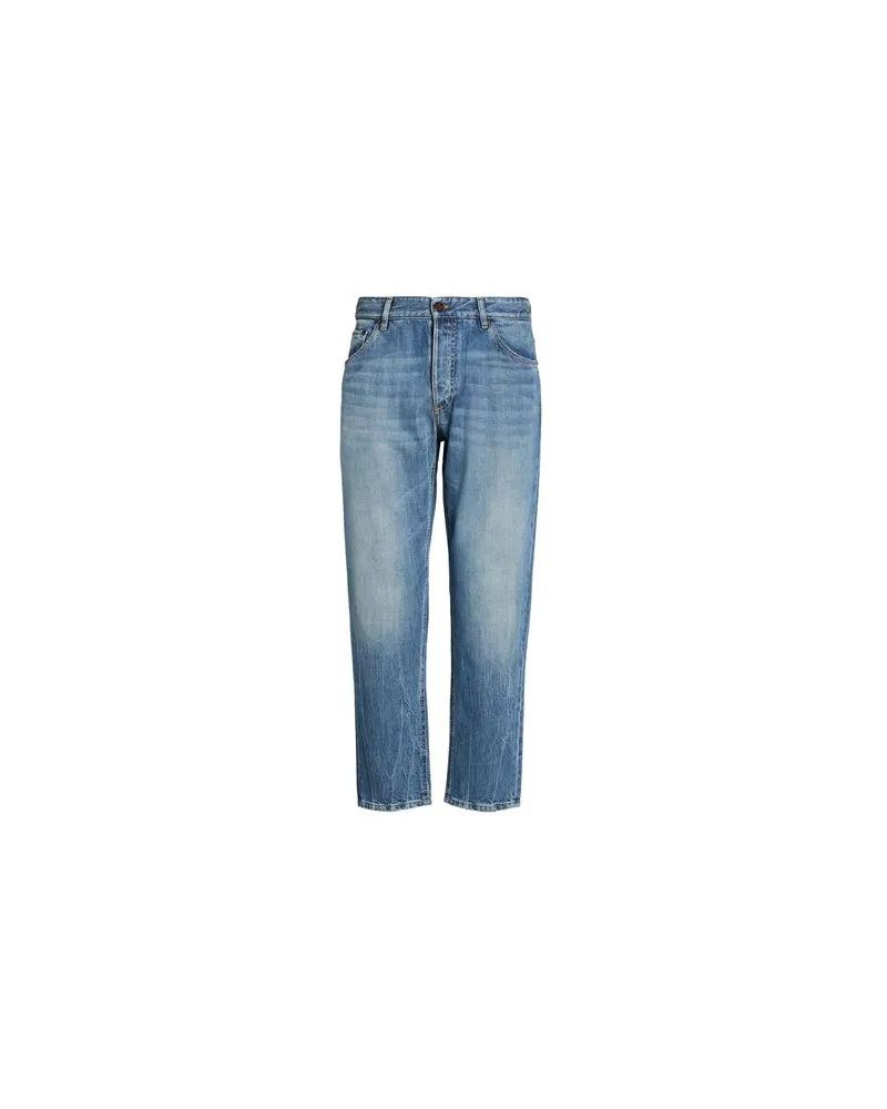 PT TORINO HOSEN & RÖCKE - Jeanshosenauf YOOX.COM Blau