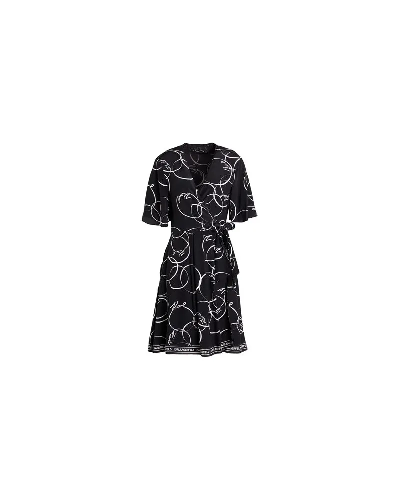 Karl Lagerfeld KLEIDER - Mini-Kleiderauf YOOX.COM Schwarz