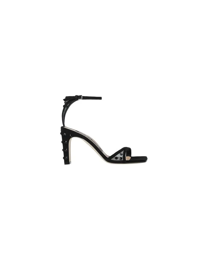Sergio Rossi SCHUHE - Sandalenauf YOOX.COM Schwarz
