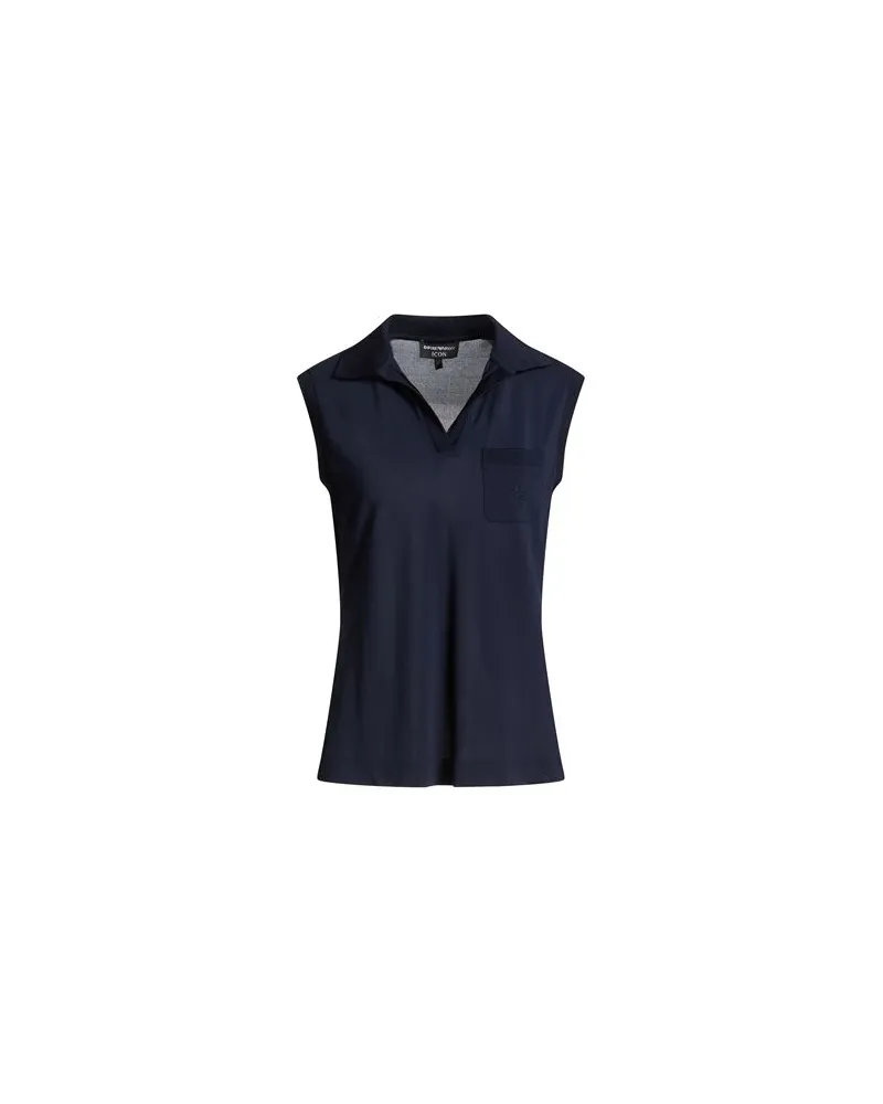 Emporio Armani ICON - TOPS - Poloshirtsauf YOOX.COM Nachtblau