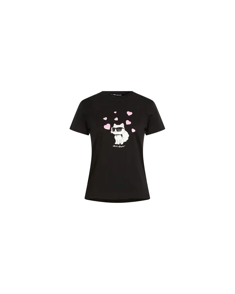 Karl Lagerfeld TOPS - T-shirtsauf YOOX.COM Schwarz