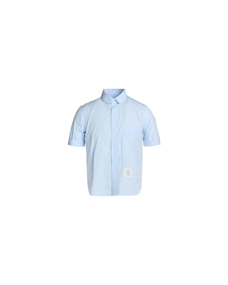 Thom Browne TOPS - Hemdenauf YOOX.COM Himmelblau