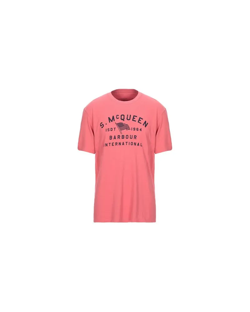 Barbour THE STEVE MCQUEEN COLLECTION - TOPS - T-shirtsauf YOOX.COM Koralle