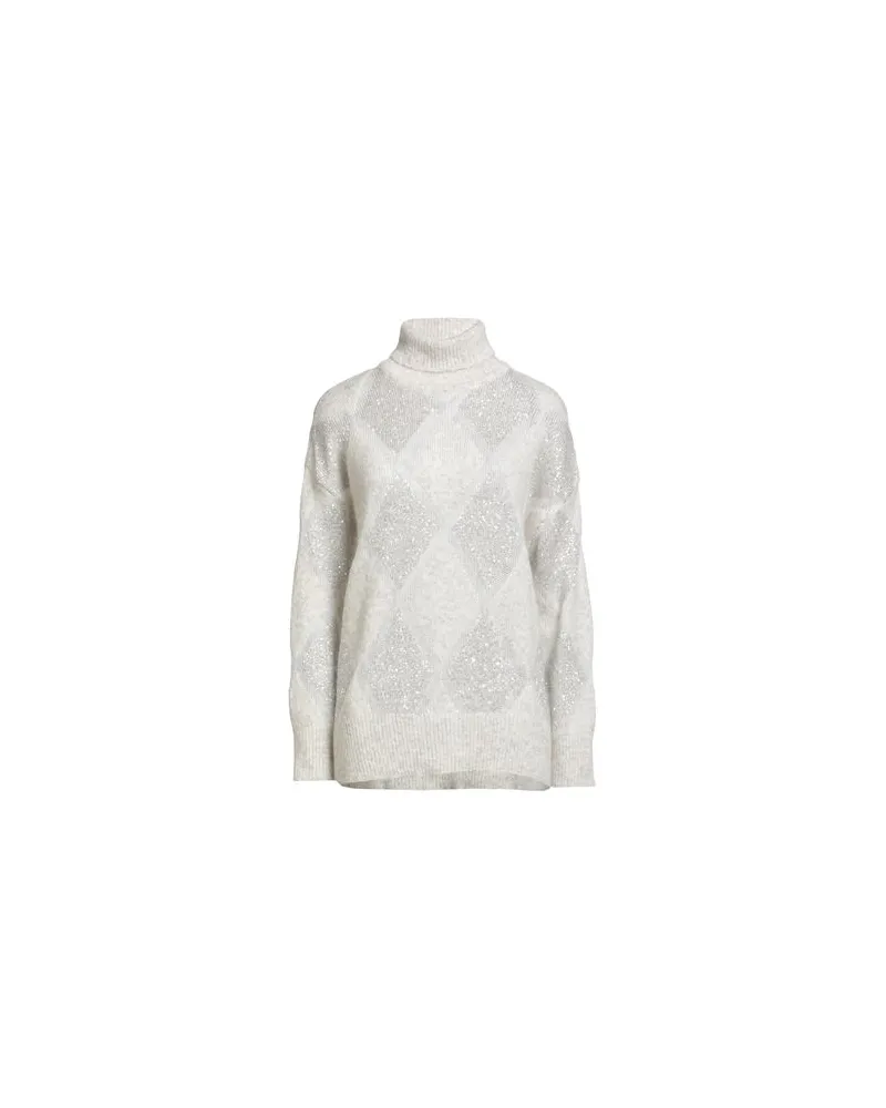 Brunello Cucinelli STRICKWAREN - Rollkragenpulloverauf YOOX.COM Hellgrau
