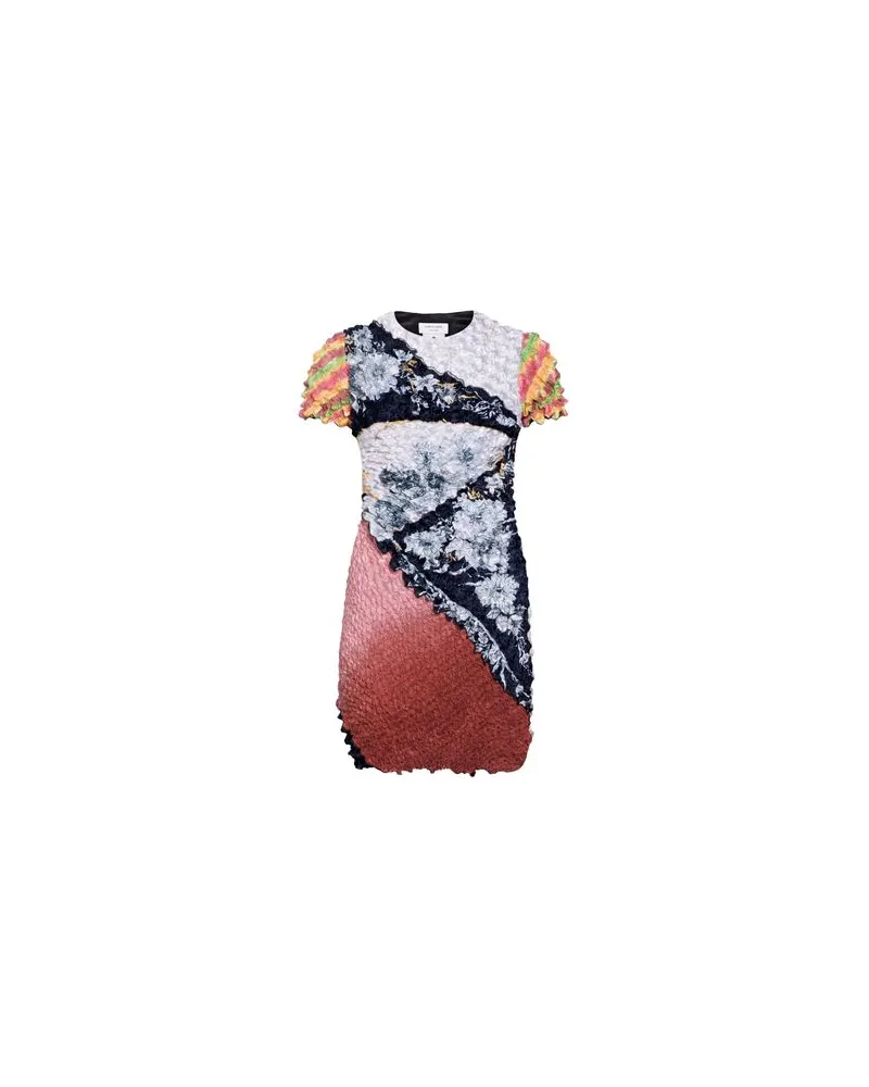Marine Serre KLEIDER - Mini-Kleiderauf YOOX.COM Nachtblau