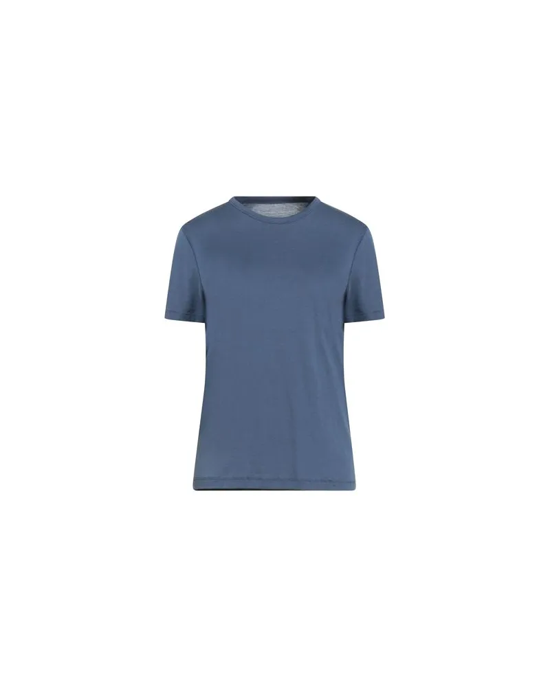 Majestic TOPS - T-shirtsauf YOOX.COM Taubenblau