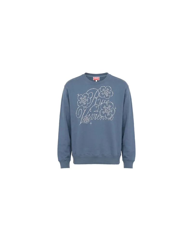 Kenzo TOPS - Sweatshirtsauf YOOX.COM Taubenblau