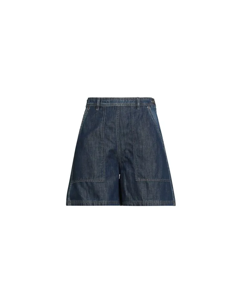 Max Mara HOSEN & RÖCKE - Jeansshortsauf YOOX.COM Blau