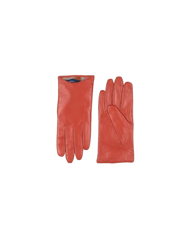 Gant ACCESSOIRES - Handschuheauf YOOX.COM Rostrot
