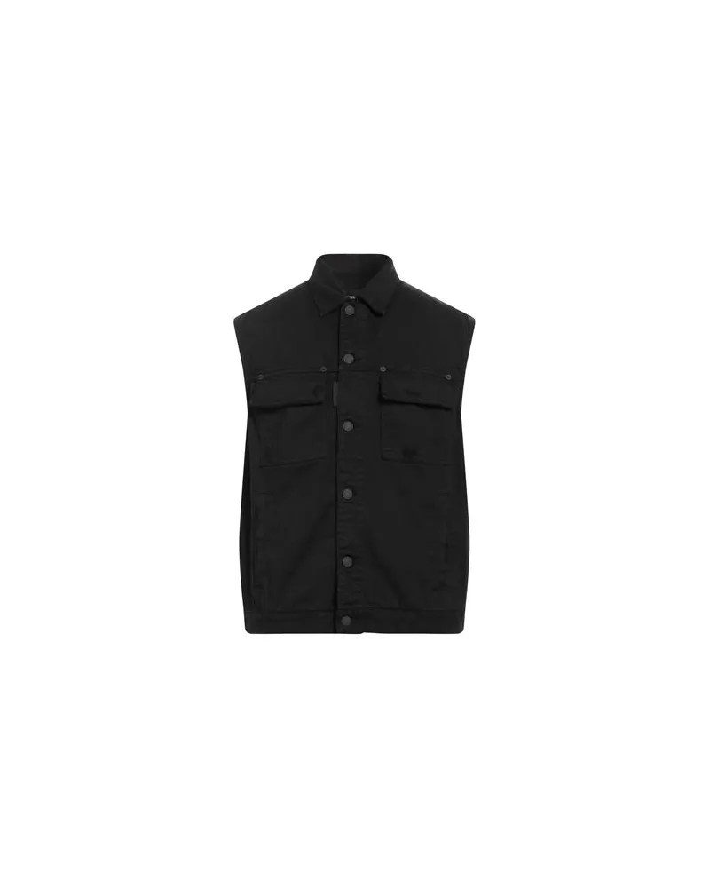 Dsquared2 JACKEN & MÄNTEL - Jeansjacken/Mäntelauf YOOX.COM Schwarz