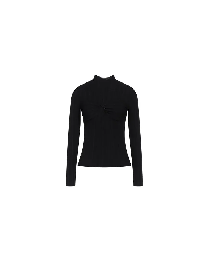 Twin-Set STRICKWAREN - Rollkragenpulloverauf YOOX.COM Schwarz