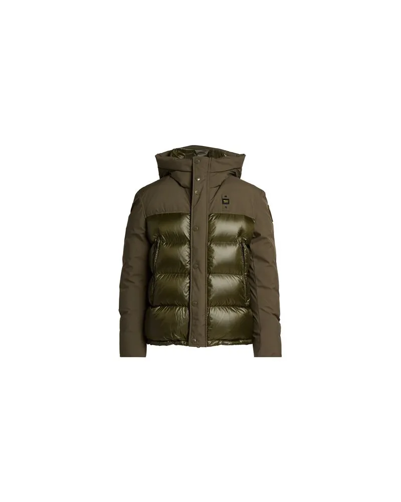Blauer JACKEN & MÄNTEL - Pufferjacken & Daunenjackenauf YOOX.COM Militärgrün