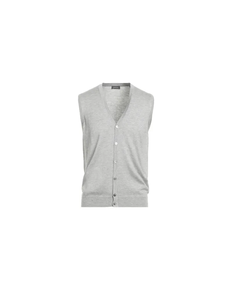 ROSSOPURO STRICKWAREN - Strickjackenauf YOOX.COM Hellgrau