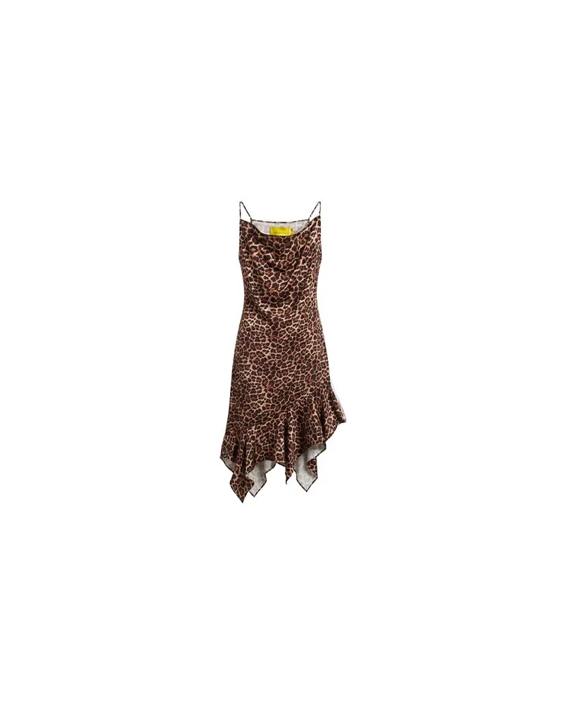 Marques ' Almeida KLEIDER - Midi-Kleiderauf YOOX.COM Beige