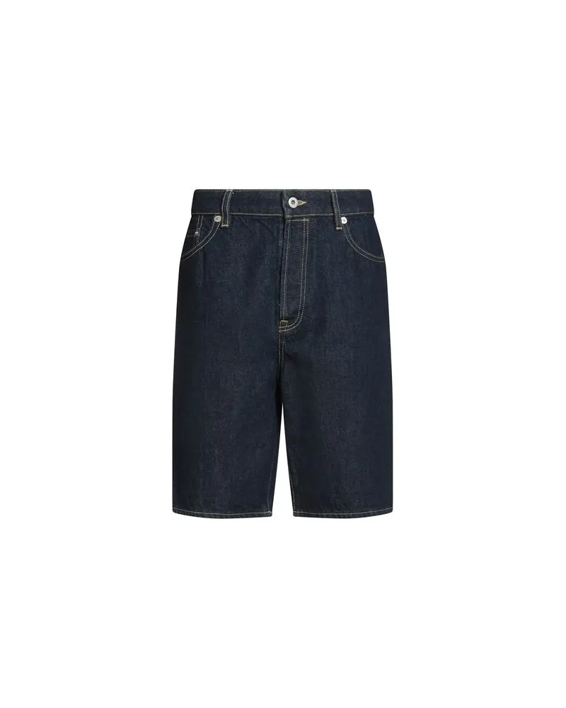 Kenzo HOSEN & RÖCKE - Jeansshortsauf YOOX.COM Blau