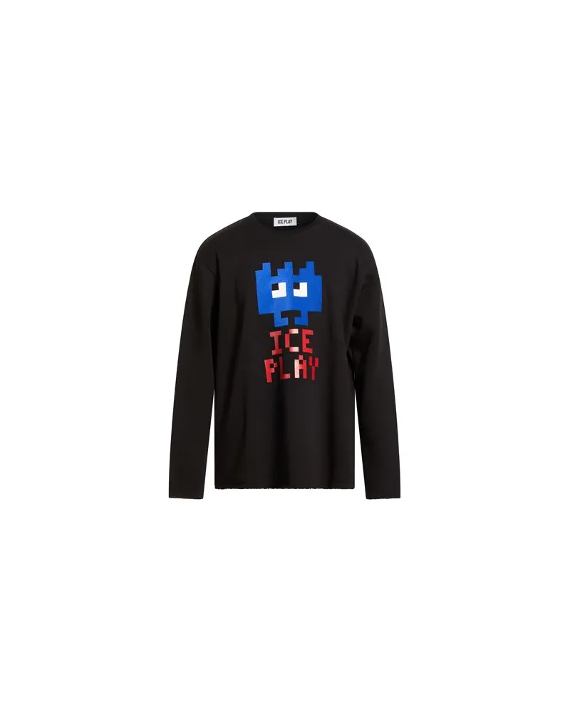 ICE PLAY TOPS - Sweatshirtsauf YOOX.COM Schwarz