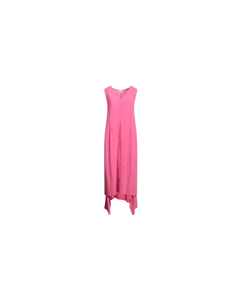 ALYSI KLEIDER - Midi-Kleiderauf YOOX.COM Fuchsia