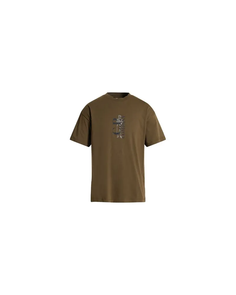 C.P. Company TOPS - T-shirtsauf YOOX.COM Militärgrün