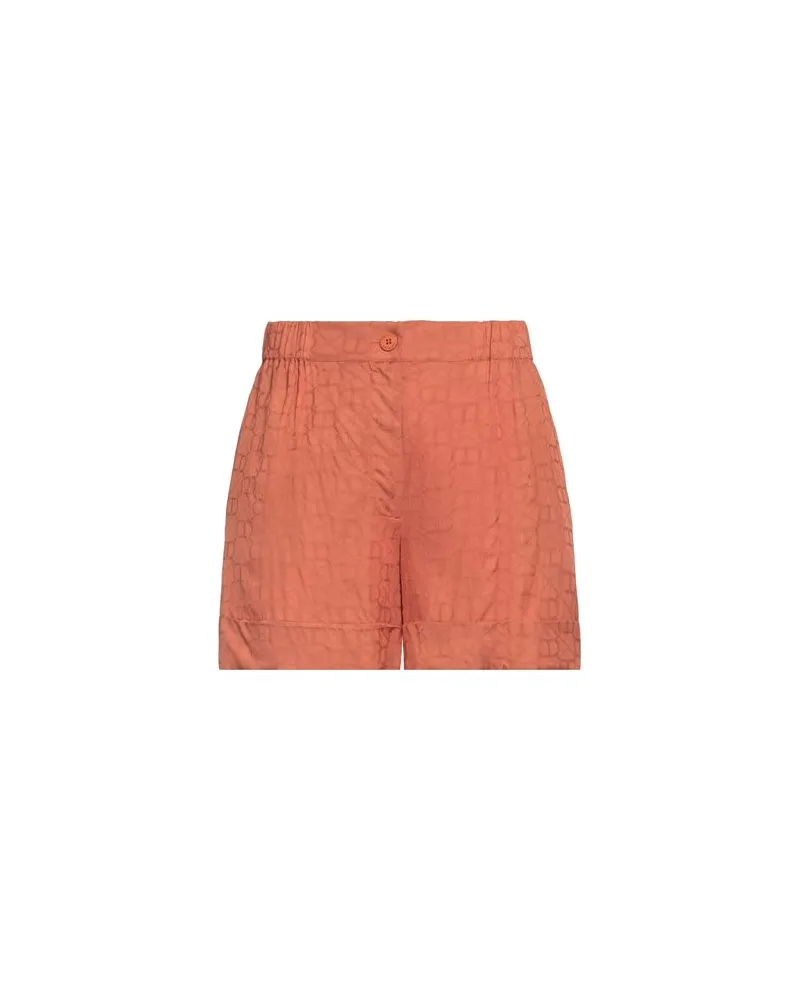 Twin-Set HOSEN & RÖCKE - Shorts & Bermudashortsauf YOOX.COM Rostrot
