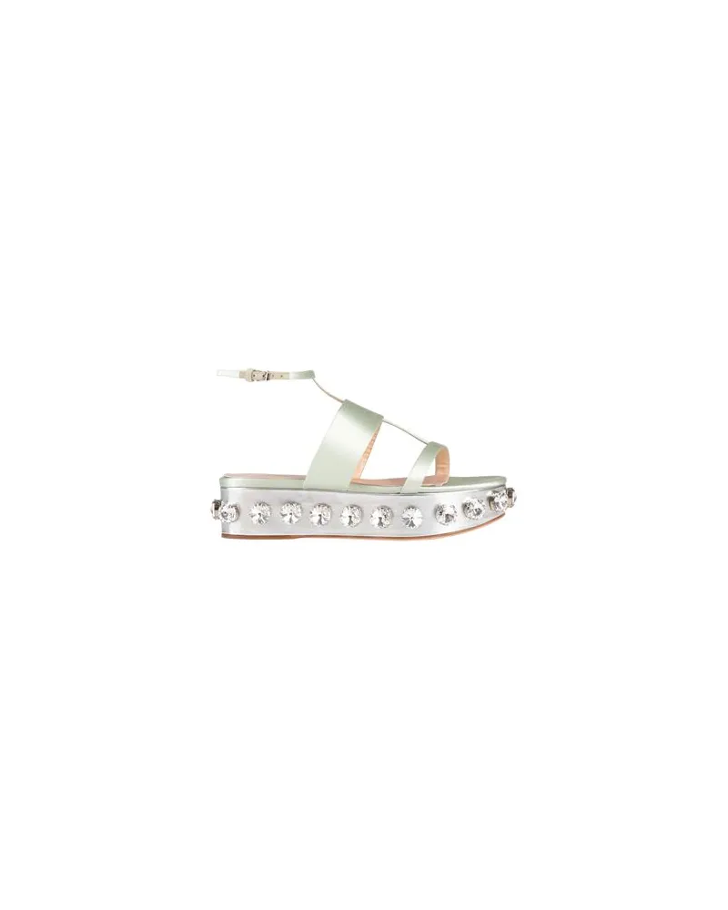 Giambattista Valli SCHUHE - Sandalenauf YOOX.COM Säuregrün