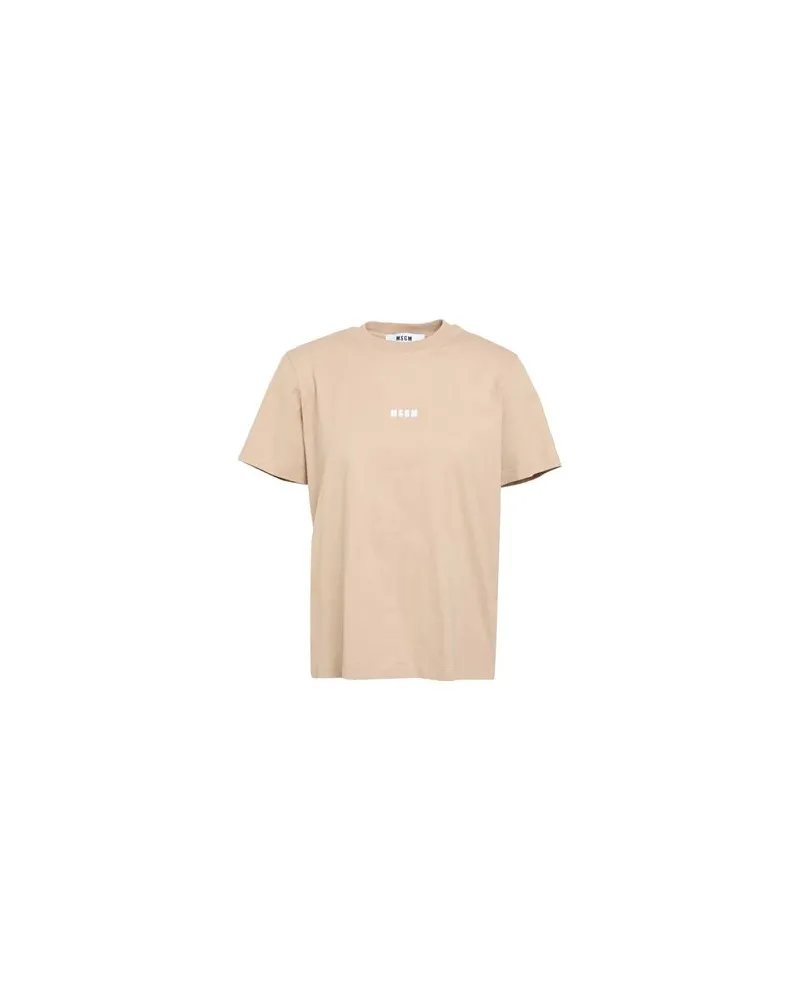MSGM TOPS - T-shirtsauf YOOX.COM Beige