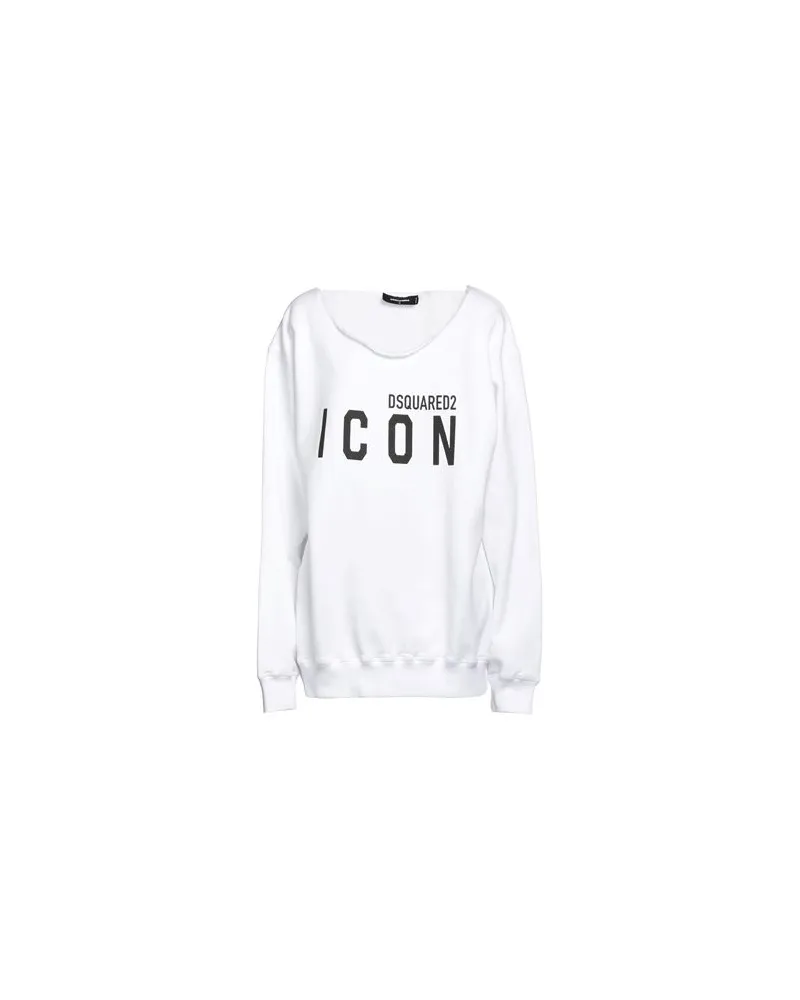Dsquared2 TOPS - Sweatshirtsauf YOOX.COM Weiß