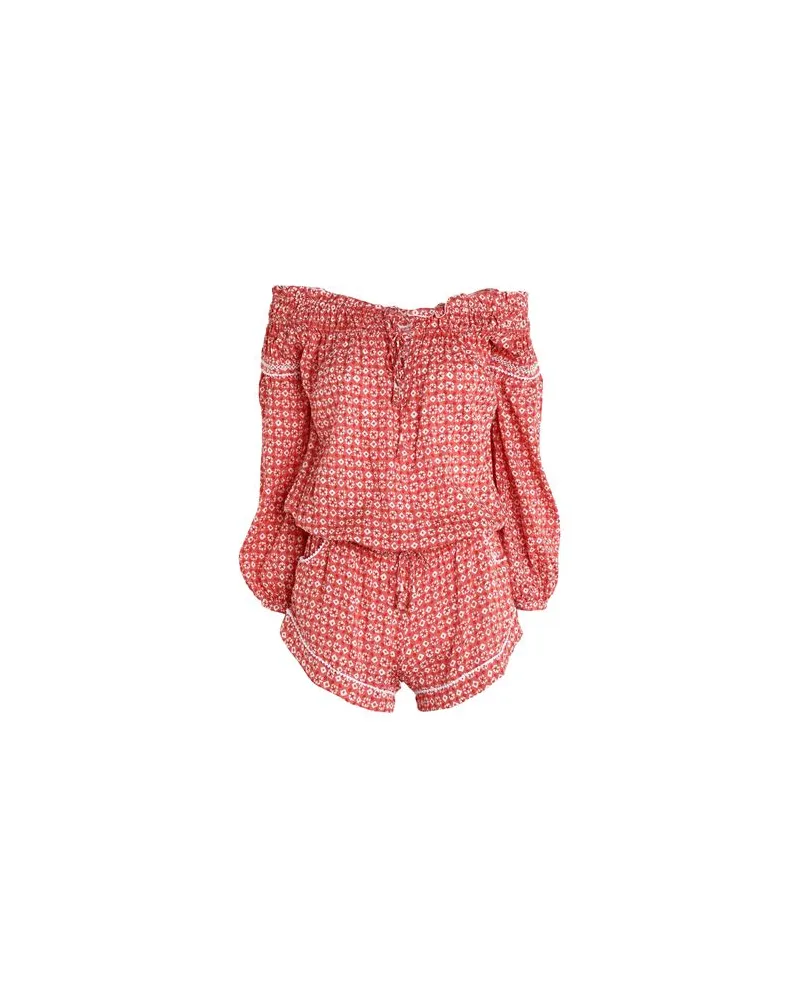 Poupette St Barth OVERALLS - Playsuitsauf YOOX.COM Rot