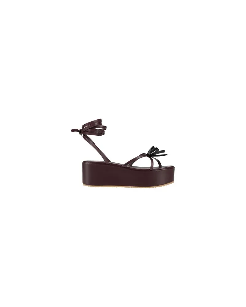 Molly Bracken SCHUHE - Sandalenauf YOOX.COM Pflaume
