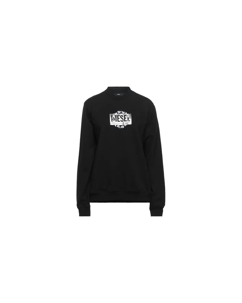 Diesel TOPS - Sweatshirtsauf YOOX.COM Schwarz