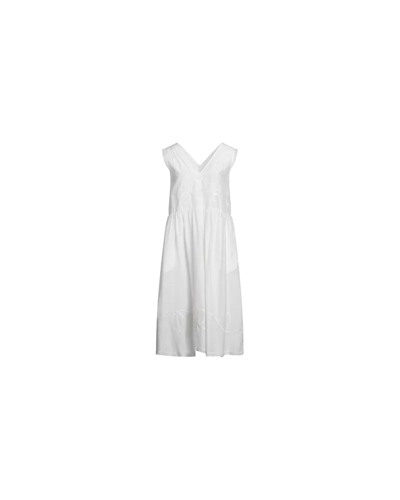 HIGH KLEIDER - Midi-Kleiderauf YOOX.COM Weiß