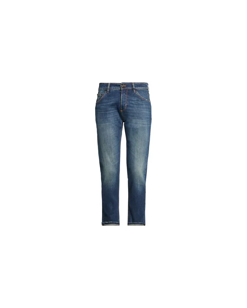 PT TORINO HOSEN & RÖCKE - Jeanshosenauf YOOX.COM Blau