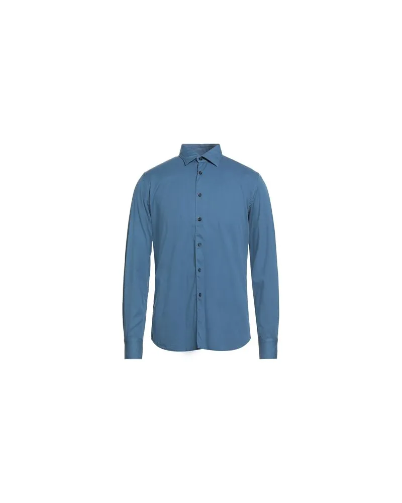 XACUS TOPS - Hemdenauf YOOX.COM Taubenblau