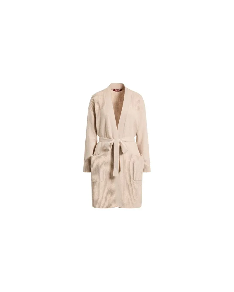 Max Mara STRICKWAREN - Strickjackenauf YOOX.COM Beige
