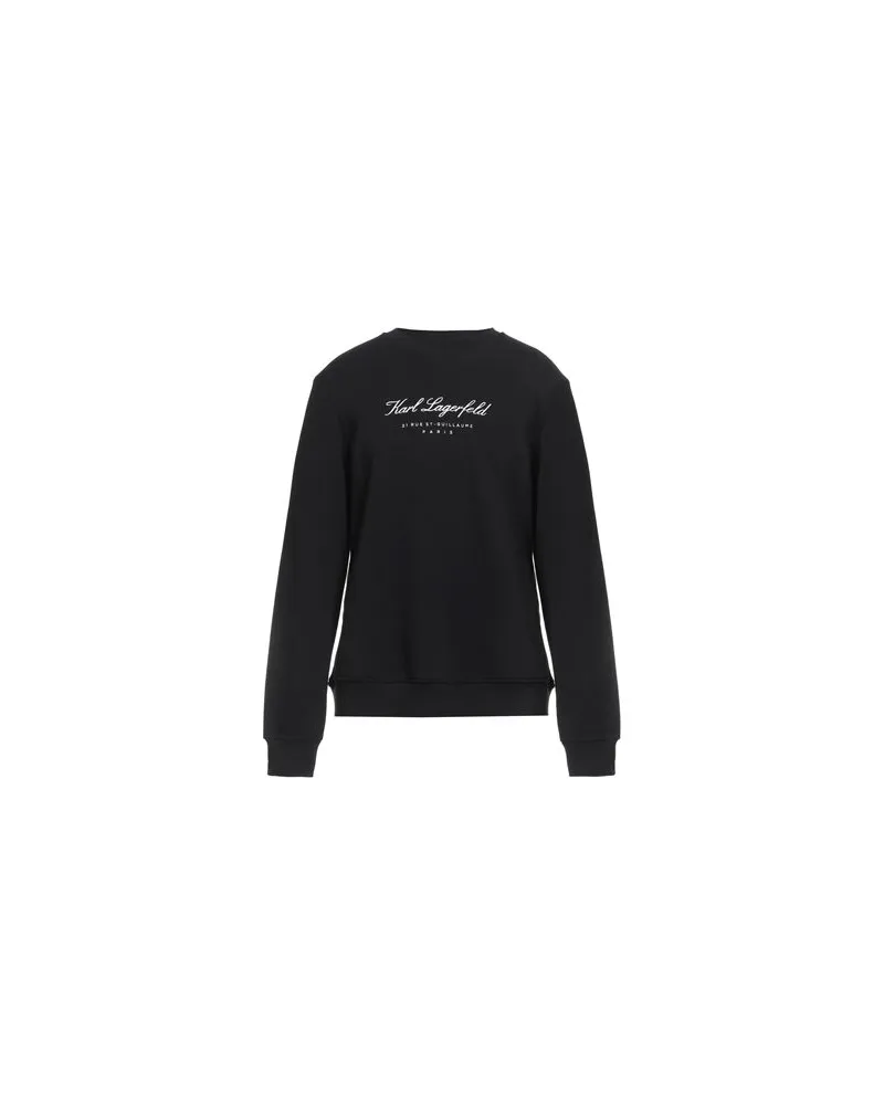 Karl Lagerfeld TOPS - Sweatshirtsauf YOOX.COM Schwarz