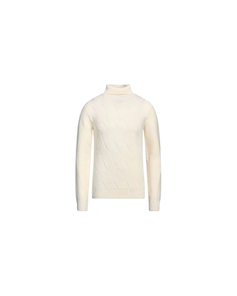 Fred Mello STRICKWAREN - Rollkragenpulloverauf YOOX.COM Cremeweiß