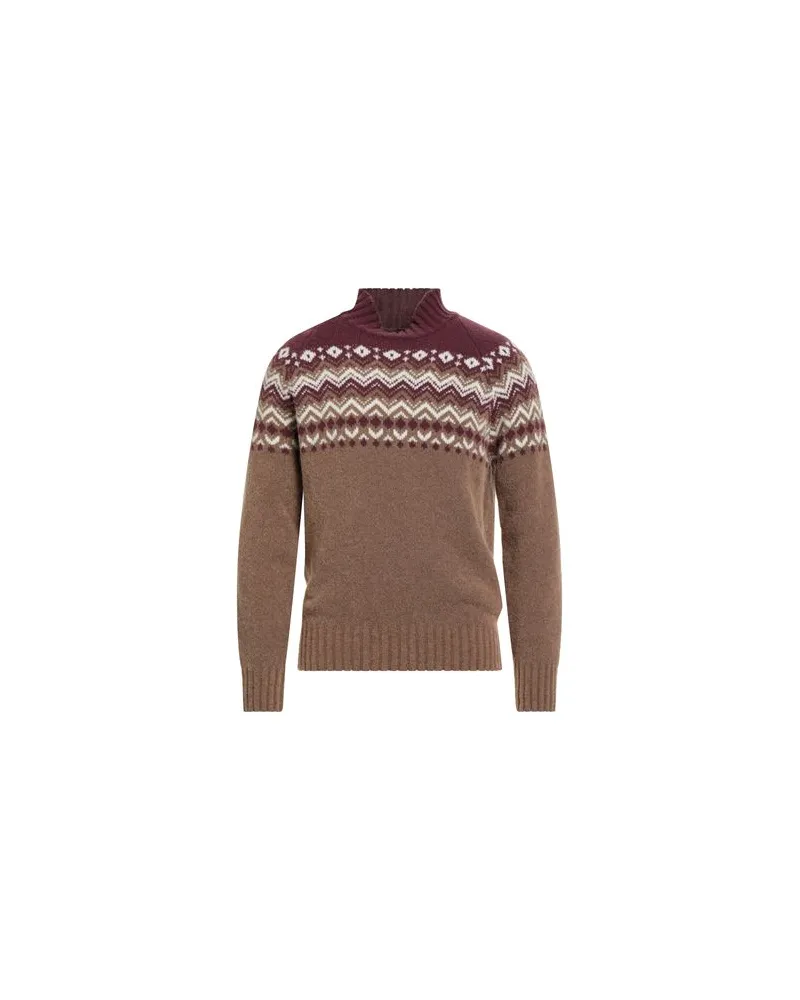 BARBA STRICKWAREN - Rollkragenpulloverauf YOOX.COM Kamel