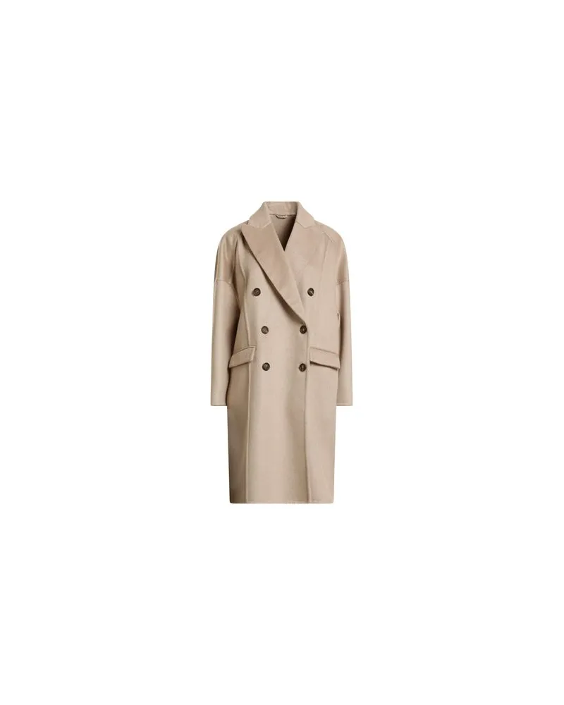 Brunello Cucinelli JACKEN & MÄNTEL - Mäntelauf YOOX.COM Beige