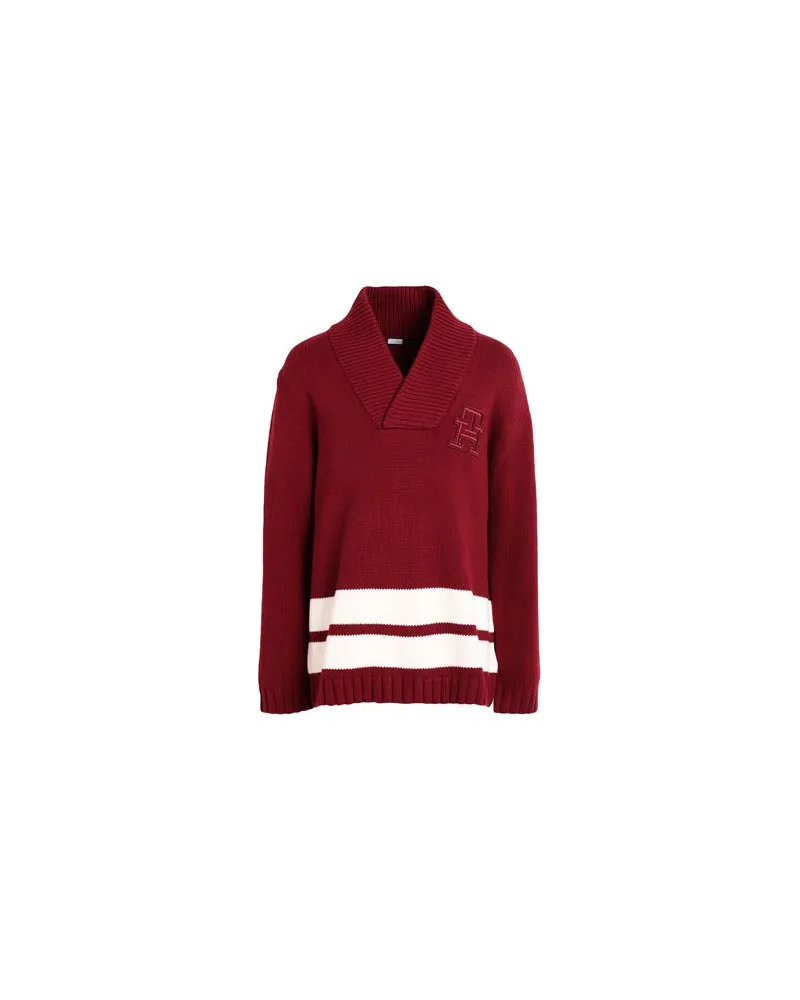 Tommy Hilfiger STRICKWAREN - Pulloverauf YOOX.COM Bordeaux