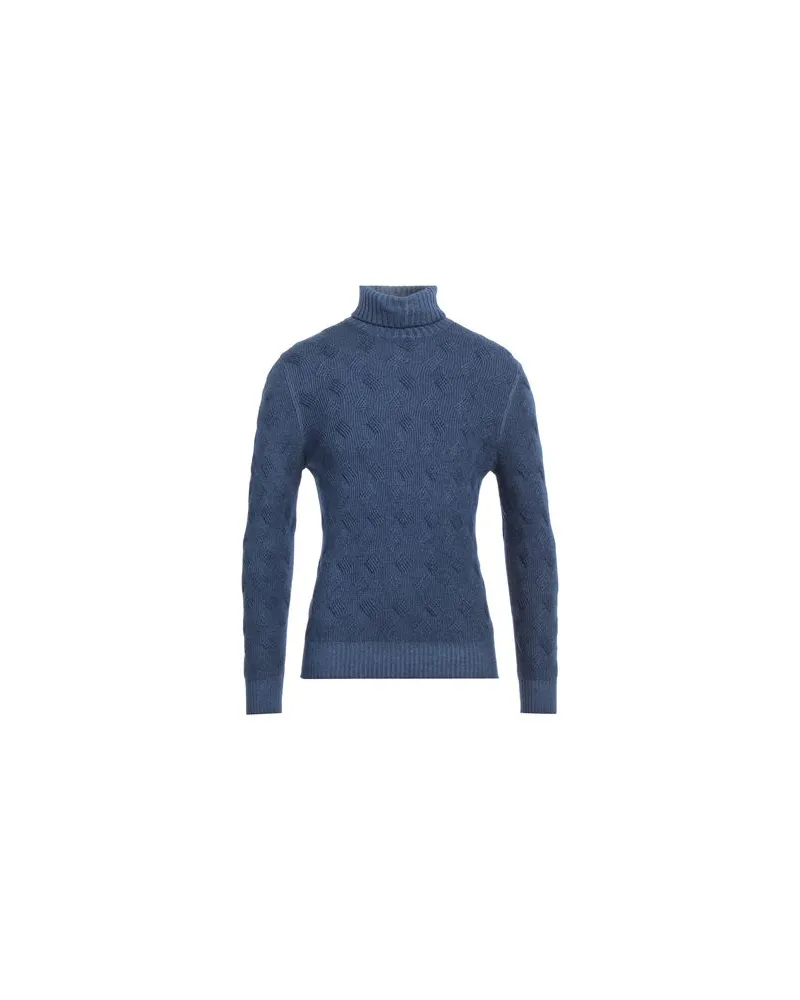 Gran Sasso STRICKWAREN - Rollkragenpulloverauf YOOX.COM Blau