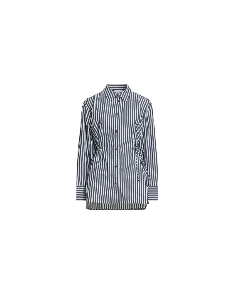 Ganni TOPS - Hemdenauf YOOX.COM Schwarz