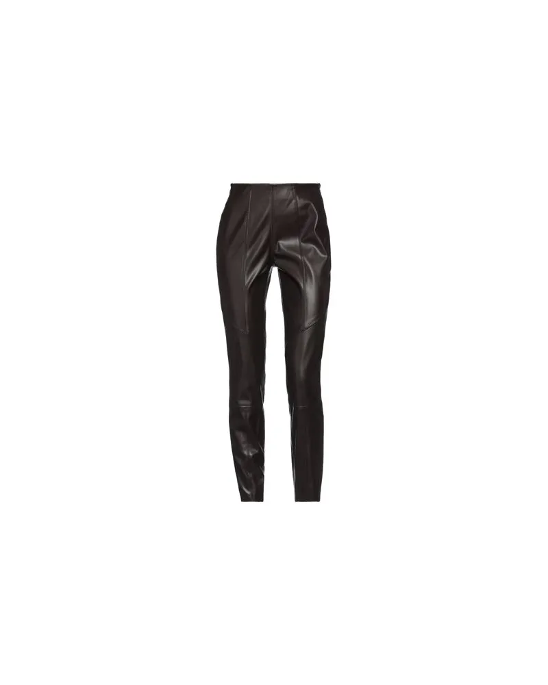Clips HOSEN & RÖCKE - Hosenauf YOOX.COM Dunkelbraun