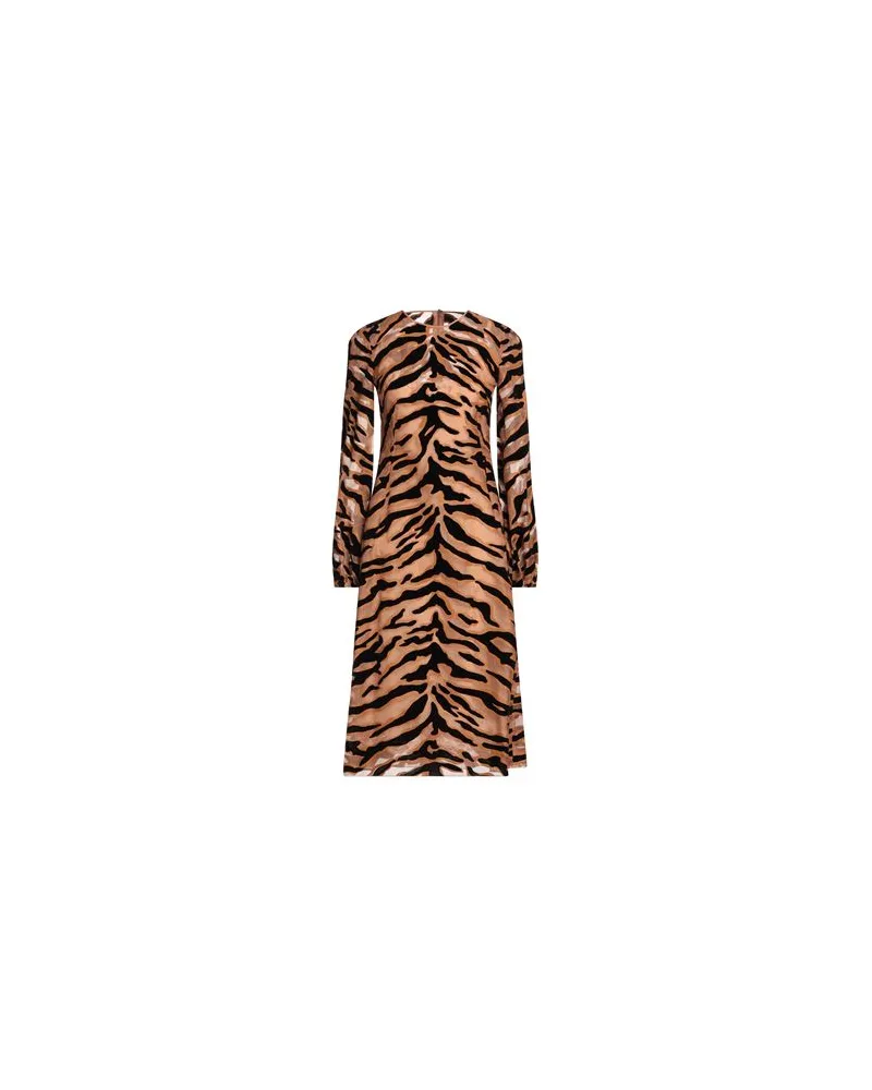 Dolce & Gabbana KLEIDER - Midi-Kleiderauf YOOX.COM Kamel