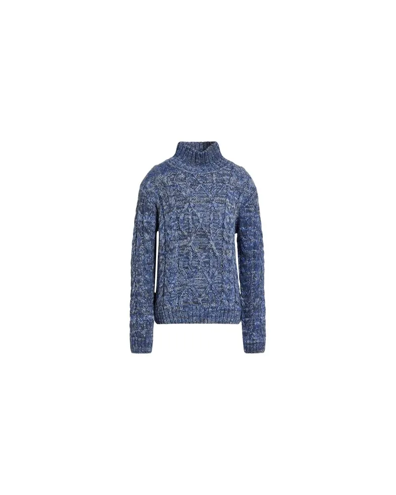 Blauer STRICKWAREN - Rollkragenpulloverauf YOOX.COM Blau