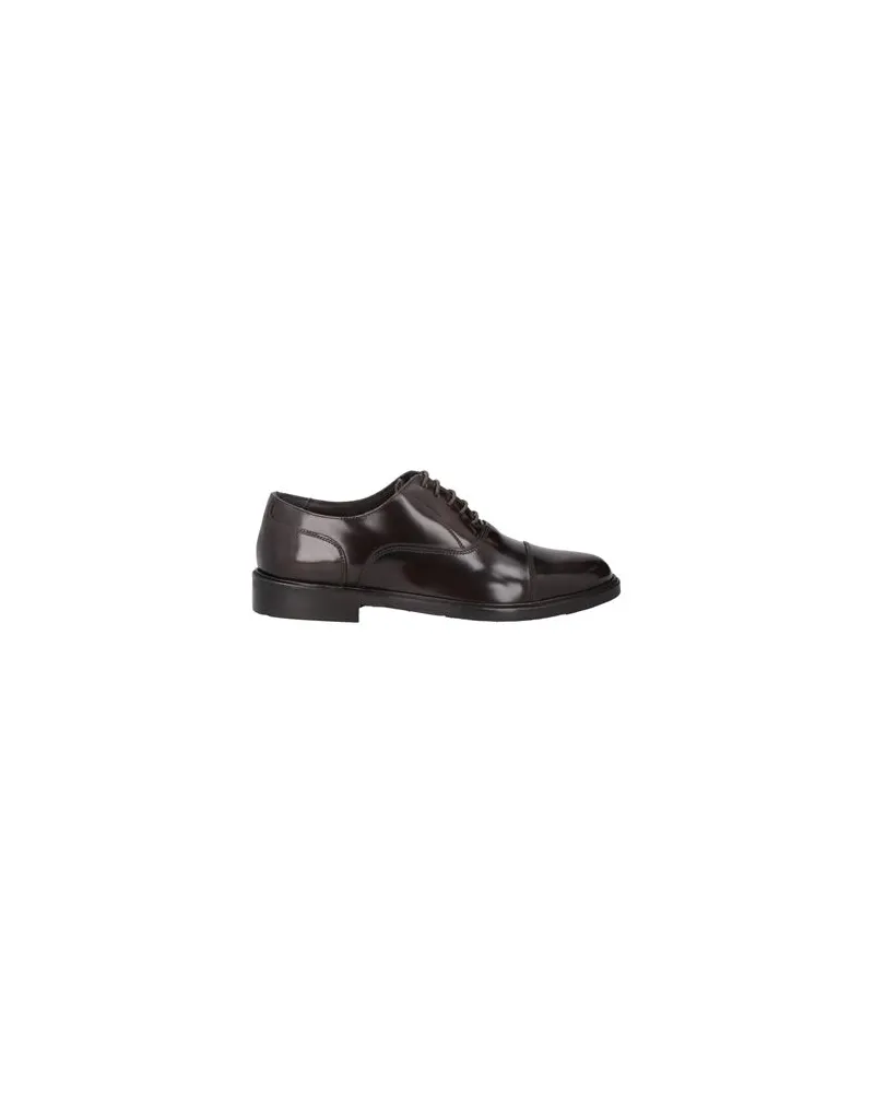 Daniele Alessandrini SCHUHE - Schnürschuheauf YOOX.COM Dunkelbraun